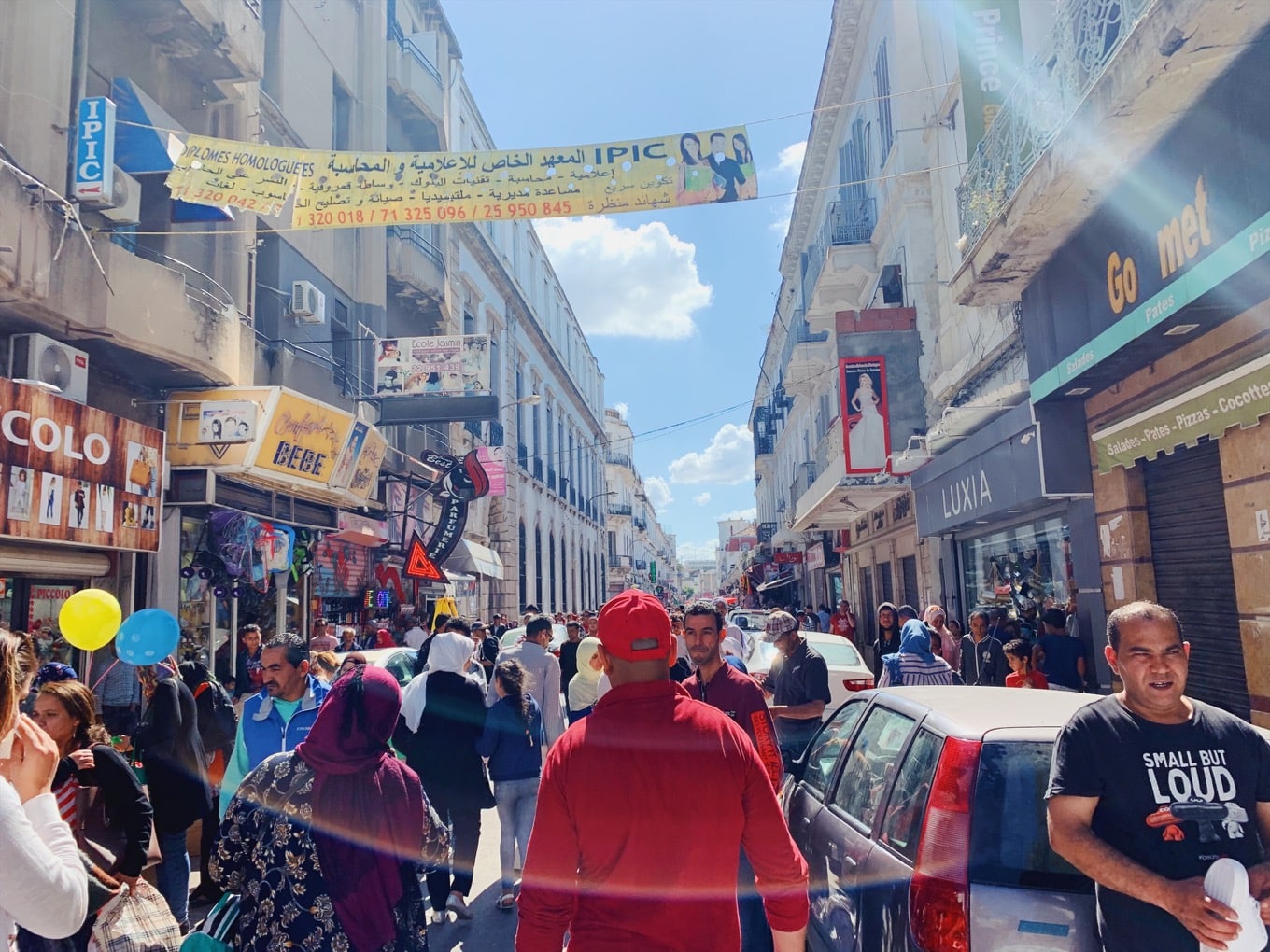 チュニジアのラマダンのマーケット