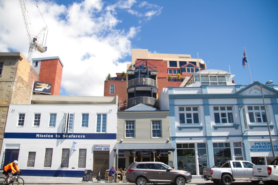 タスマニアの首都ホバート タスマニアの首都ホバート