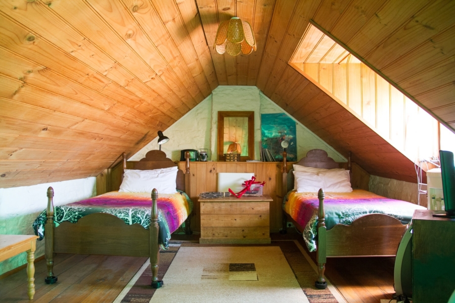 魔女の宅急便のモデルと言われる部屋