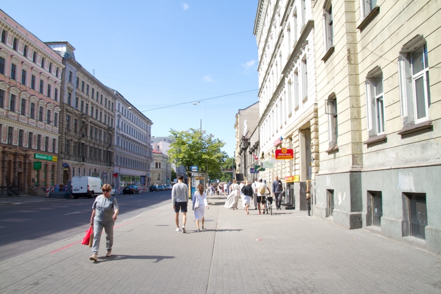 リガ中心部 リガ中心部